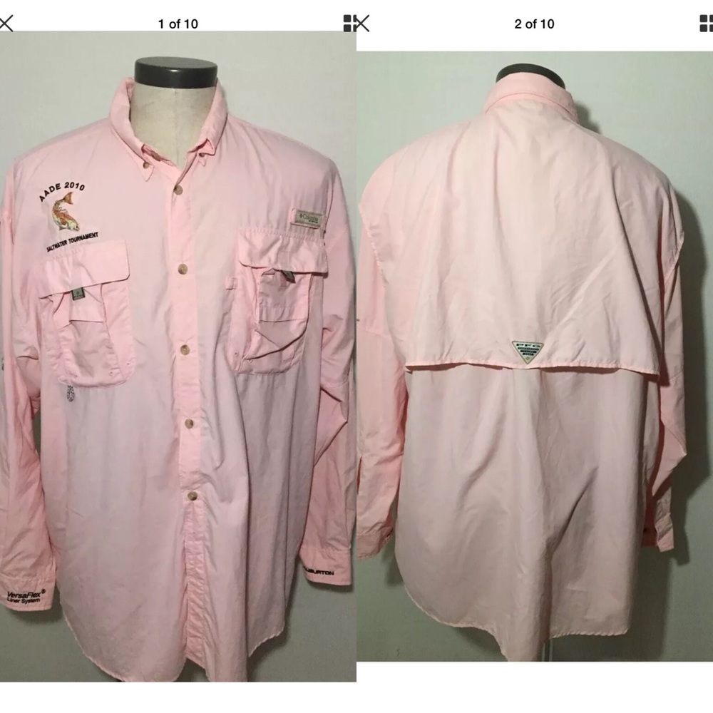 AADE 2010 Saltwater Tournament Columbia Shirt XL